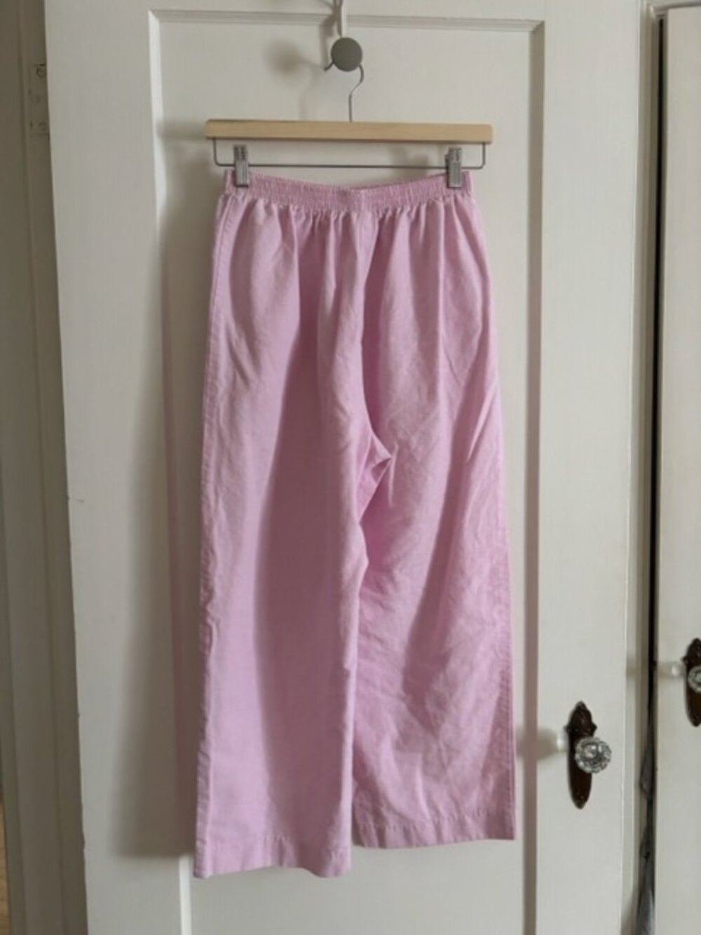 Pink Cotton Trousers